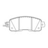 FIT FP1650 Brake Pad Set, disc brake